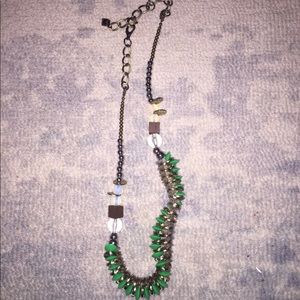 Long costume necklace